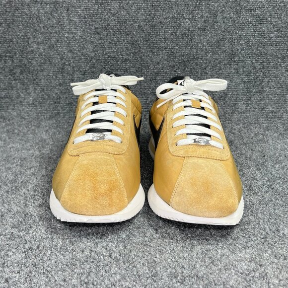 Nike Cortez‎ Basic Nylon Sneakers Men\'s Size 13 Yellow Gold Suede Retro Athletic main image 8